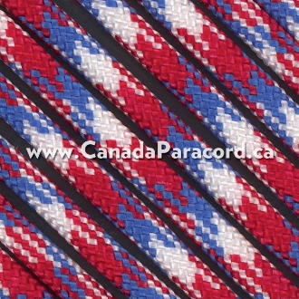 Red & Royal Blue Paracord Rope Emergency Survival Bracelet 550 LB Made in  USA