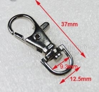 9mm Metal Swivel Trigger Snap Hook, Paracord Bracelet Accessory
